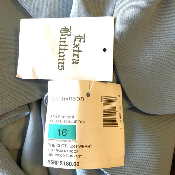 SAG HARBOR "The Clothes I Wear" Blazer NEW WITH TAGS! - Picture 7 of 11